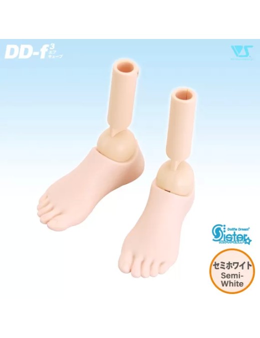 DDS Feet (DD-f3) / Semi-White