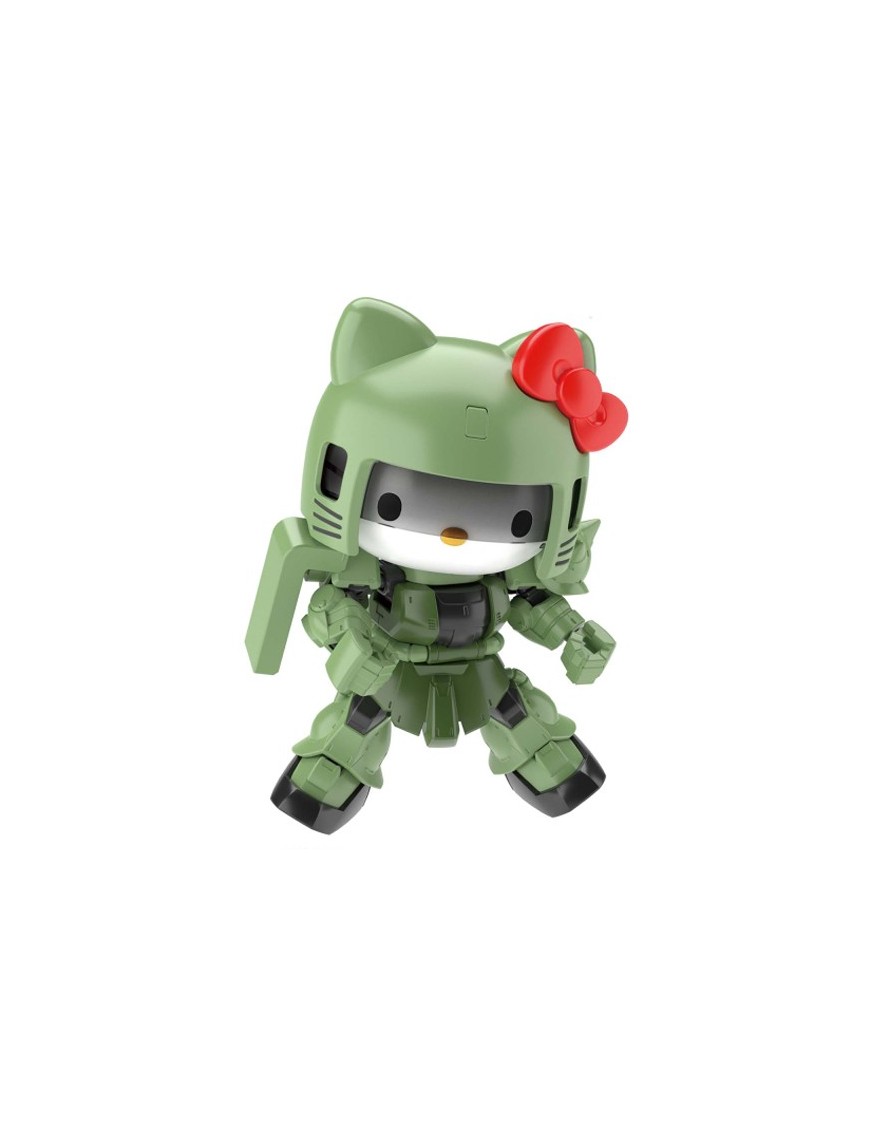 Gundam Gunpla SD Cruz Silueta Hello Kitty Zaku II