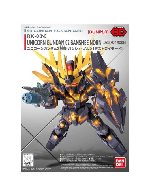 Gundam Gunpla SD Ex Std 015 Banshee