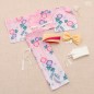 Morning Glory Yukata Set / (Pink)