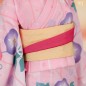 Morning Glory Yukata Set / (Pink)