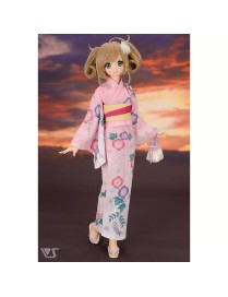 Pink Morning Glory Yukata Dollfie Dream – Volks Japan – DD/DDS/DDP