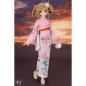 Morning Glory Yukata Set / (Pink)