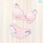 Striped Underwear Set L (Pink)