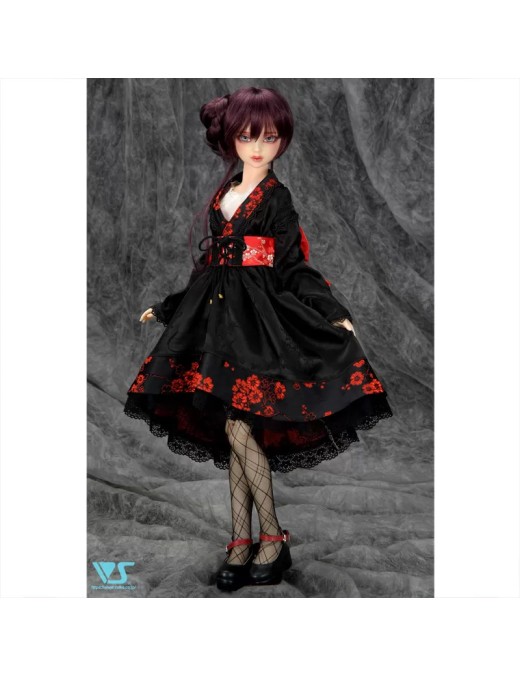 Maiden Kimono Dress (Nocturne)