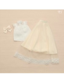 Sleeveless Blouse & Tulle Skirt Set