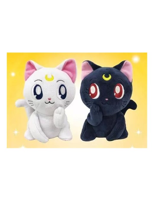 Set coppia di peluche Nuimas "Sailor Moon" Luna e Artemis