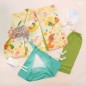 Furisode Kimono Set (Yellow)