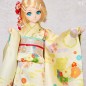 Furisode Kimono Set (Yellow)