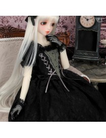 Lace Gloves (Black)