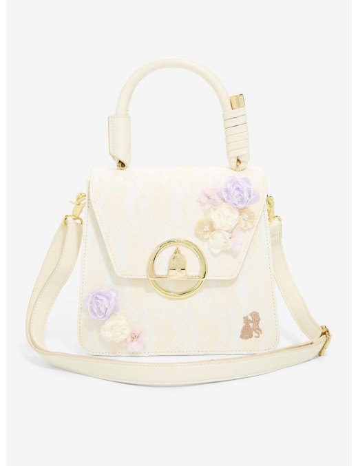 Disney Loungefly Beauty And The Beast Sac A Main Roses Exclu