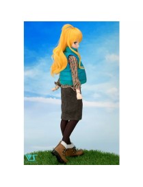 Day Camp Down Vest Set | Dollfie Dream Outfit | Papattes Store