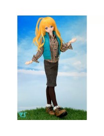 Day Camp Down Vest Set | Dollfie Dream Outfit | Papattes Store