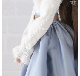 My Ideal Lady Knit Set (Pale Blue)