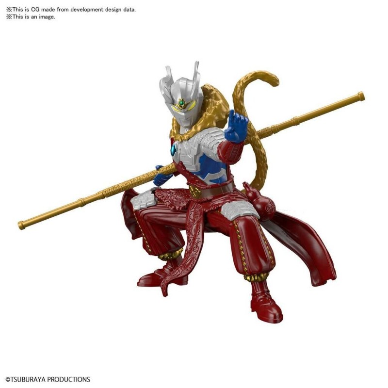 Modèle d’Ultraman Zero avec l’armure Wukong