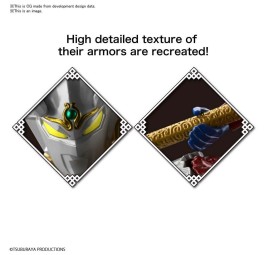 Modèle d’Ultraman Zero avec l’armure Wukong