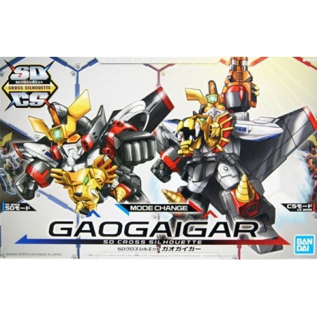 Gaogaigar SD Kreuzsilhouette Gaogaigar