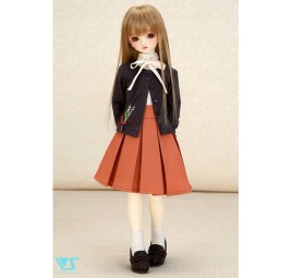 Lily of the Valley Cardigan & Pleated Skirt Set / Mini