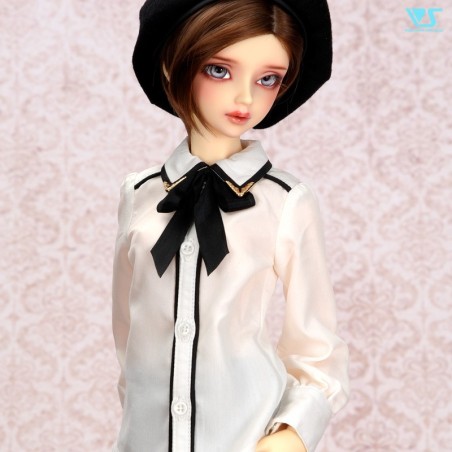 Black Ribbon Blouse / M