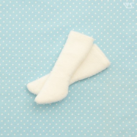 SDM Fluffy Socks / Mini (White)