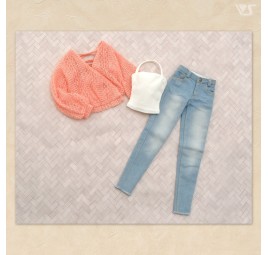 Crossover Sweater & Skinny Jeans Set