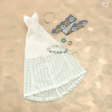 Folklore Crochet Lace Dress Set