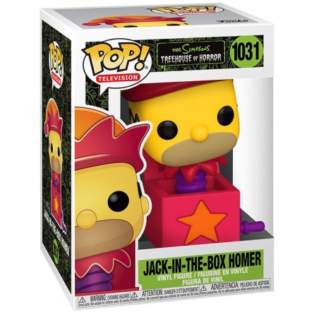 Funko Pop! Simpsons-Homer Simpson Jack-in-The-Box