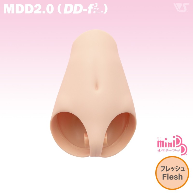 MDD2.0 (DD-f3)-W-FL Lower Body Parts / Flesh