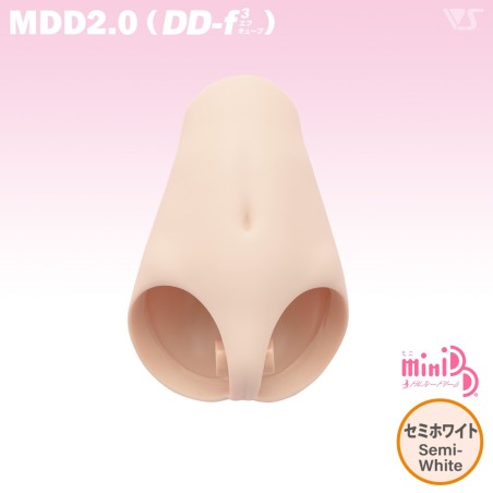 MDD2.0(DD-f3)-W-SW ボディ下部パーツ/セミホワイト