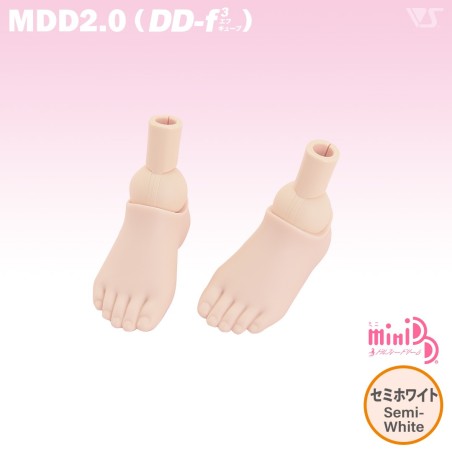 MDD2.0 (DD-f3)-FO-SW Ankle Parts / Semi-White