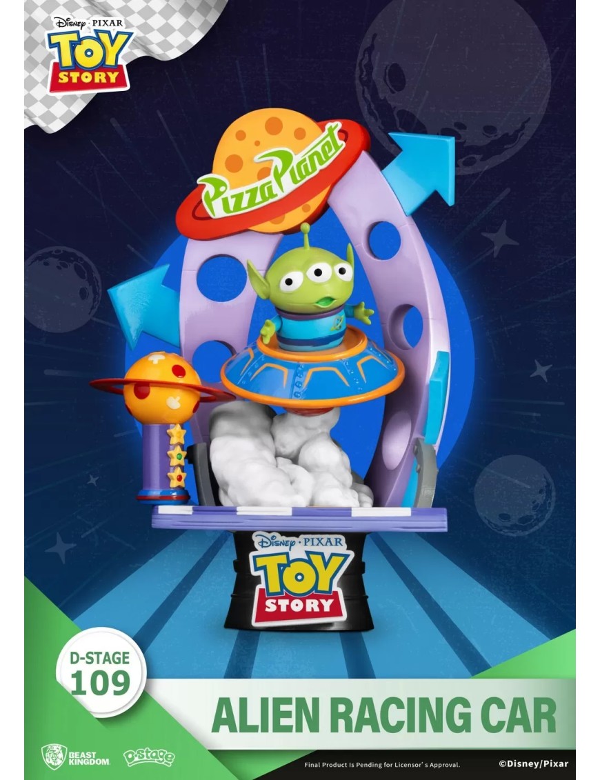 Alien Racing Car Toy Story | Offizielles Disney / Pixar Diorama