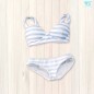 Striped Underwear Set M (Blue)