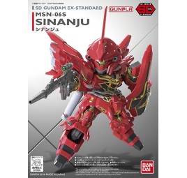 SD Gundam EX Standard Sinanju - Modèle Plastique