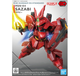 SD Gundam EX Standard Sazabi - Modèle Plastique