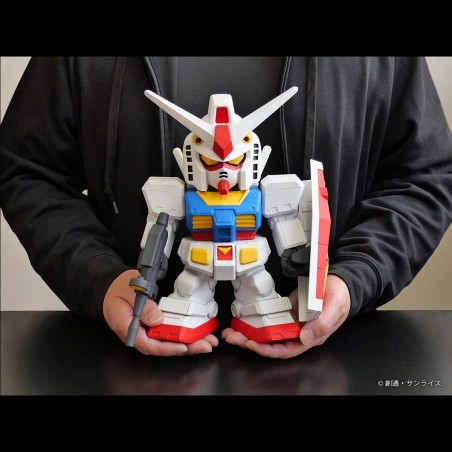 Jumbo Soft Vinyl Figur SD RX-78-2 SD Gundam