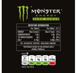 Monster Energy Ultra Zuckerfrei – Energy‑Drink ohne Kalorien