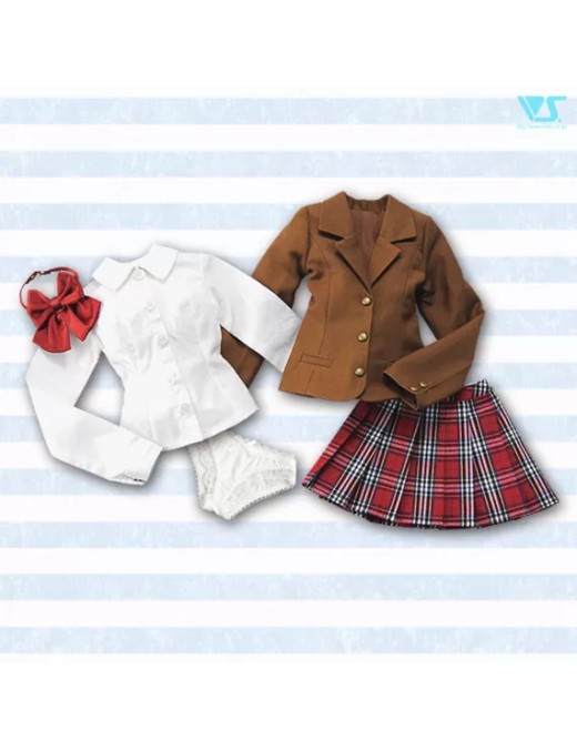 Blazer Uniform Set (Brown / SS-S Bust)