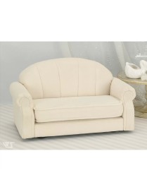 Weißes Shell-Back-Sofa Dollfie Dream – Volks Japan – 1/3