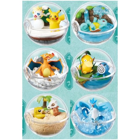 Colección terrario Pokémon 2 (1 figura aleatoria de unos 5 cm)