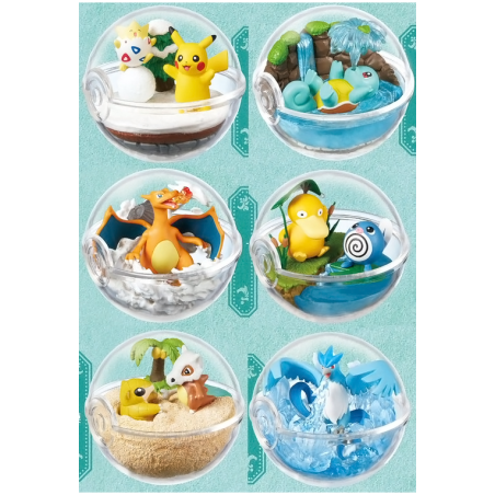 Pokemon terrario collezione 2 (1 figura casuale di circa 5 cm)