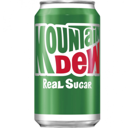 Mountain Dew USA Real Sugar