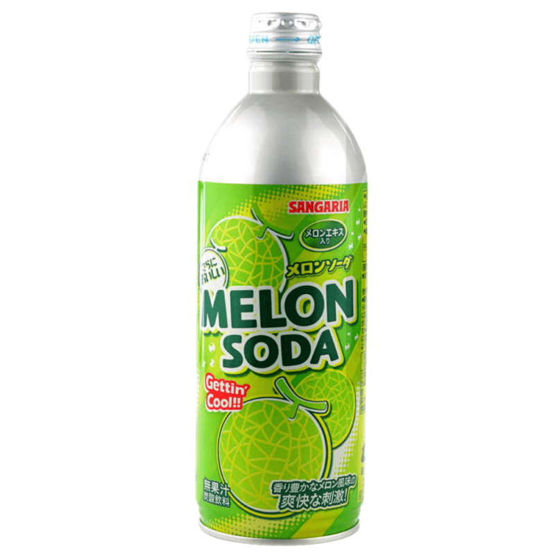 Melon Soda 500ml – Erfrischungsgetränk mit Melone