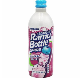 GRAPE SODA RAMU-FLASCHE 500ml - Trauben-Erfrischungsgetränk