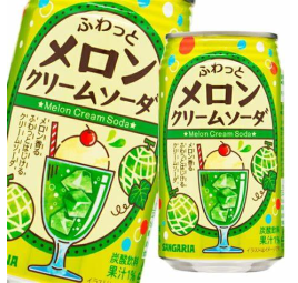 Soda Crème de Melon Fuwatto