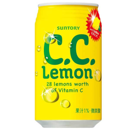 C.C LEMON CAN 350ml