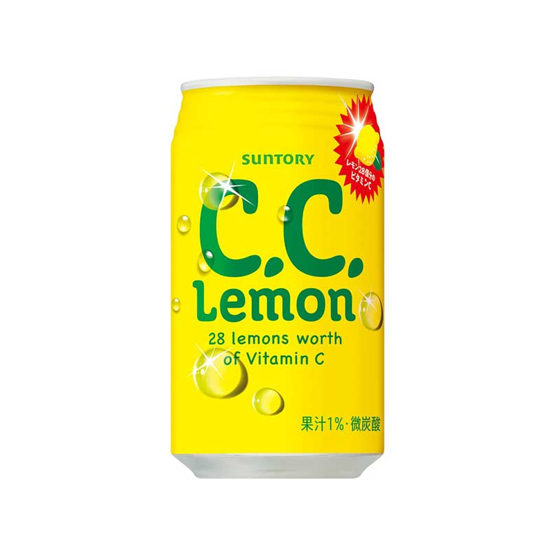C.C LEMON CAN 350ml