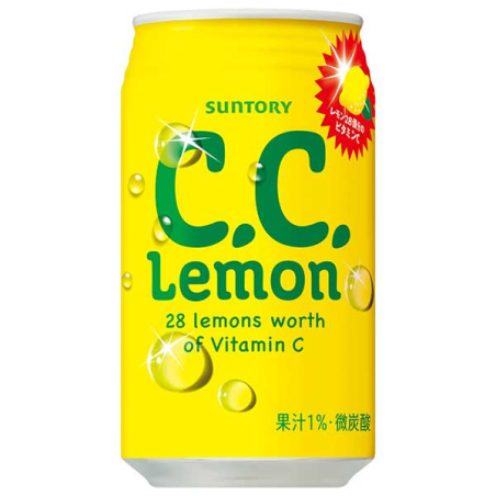 C.C Lemon – Soda japonais au citron 350ml