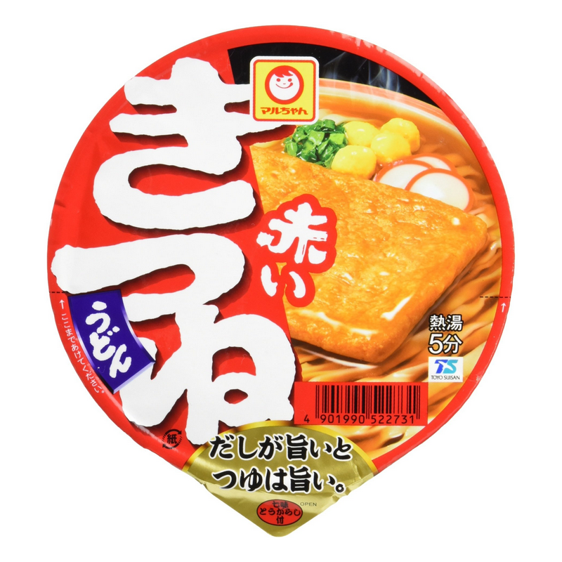 Akai Kitsune Cup Udon 96g – Japanische Instant-Udon-Nudeln