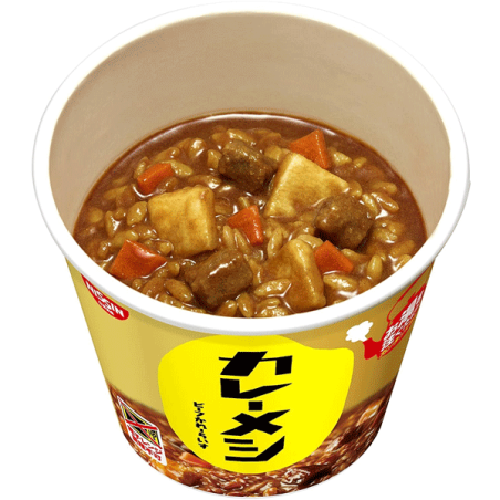 CURRY-MESHI CUP RINDFLEISCH-CURRY