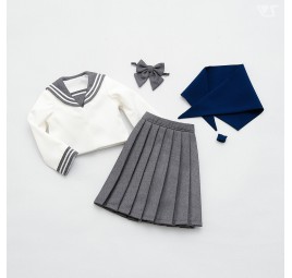 Sailor Uniform Set / Mini (Gray)